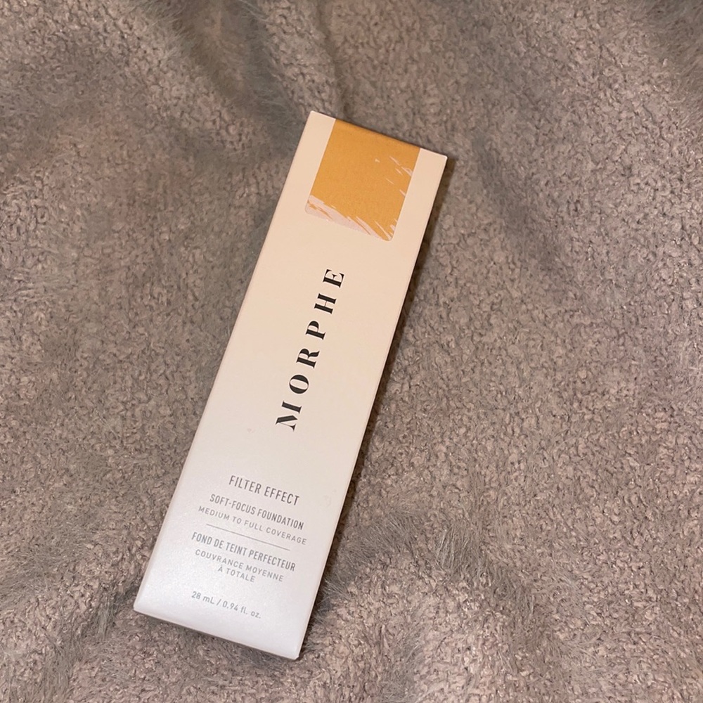 Morphe filter effect soft-focus foundation